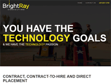 Tablet Screenshot of brightray.com